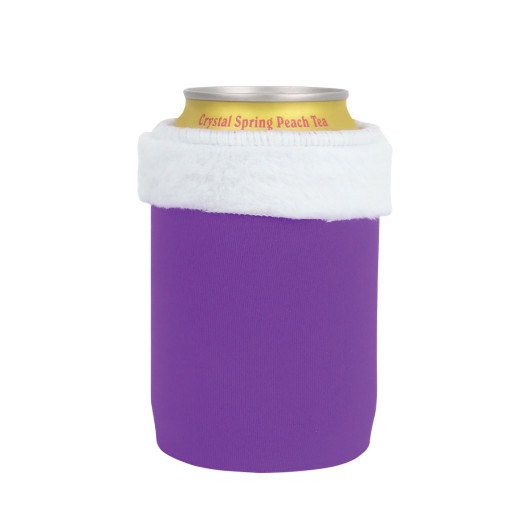 Purple Christmas Stubby Coolers